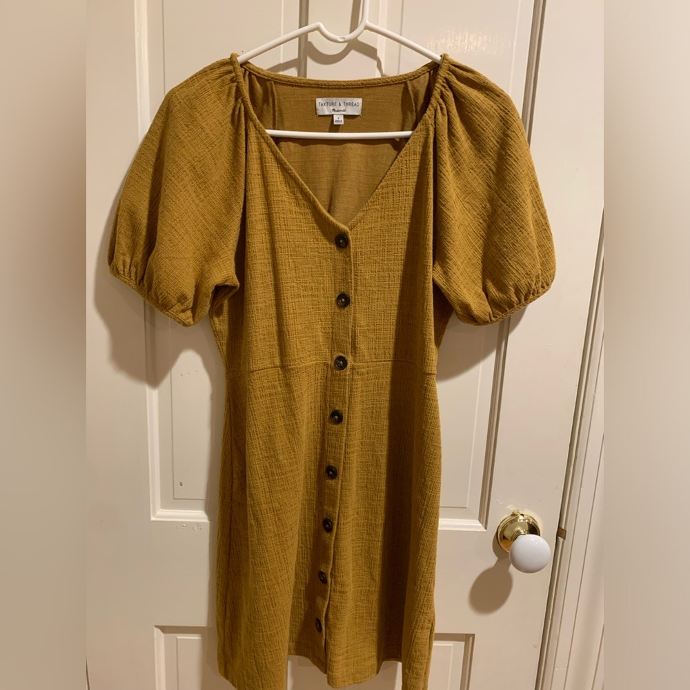 Madewell Buttoned Dress